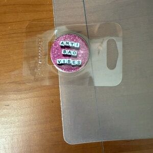 “Anti Bad Vibes” Pop Socket Top